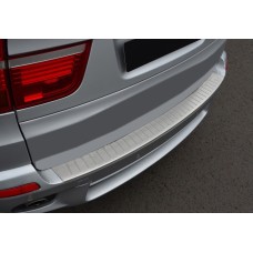 Накладка на задній бампер OmsaLine (нерж.) для BMW X5 E-70 2007-2013 рр