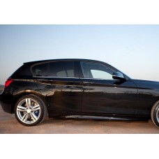 Молдинг скла (нерж.) для BMW 1 серія F20/21 2011-2019 рр