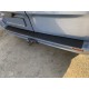 Накладка на задній бампер DDU (ABS) для Nissan Primastar 2002-2014 рр