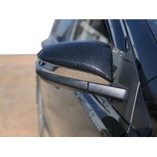 Накладки на дзеркала (2 шт, нерж) для Toyota Rav 4 2013-2018 рр