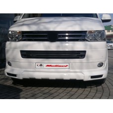 Накладка на передній бампер Sport 2 (під фарбування) для Volkswagen T5 2010-2015 рр