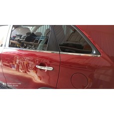 Окантовка вікон (6 шт, нерж) Carmos - Турецька сталь для Kia Sorento XM 2009-2014 рр