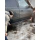 Боковые пороги Tayga Black (2 шт., алюминий) для Toyota Land Cruiser 80