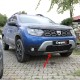 Накладка на передний бампер нижняя(ABS, серая) для Dacia Duster 2018-2024 гг