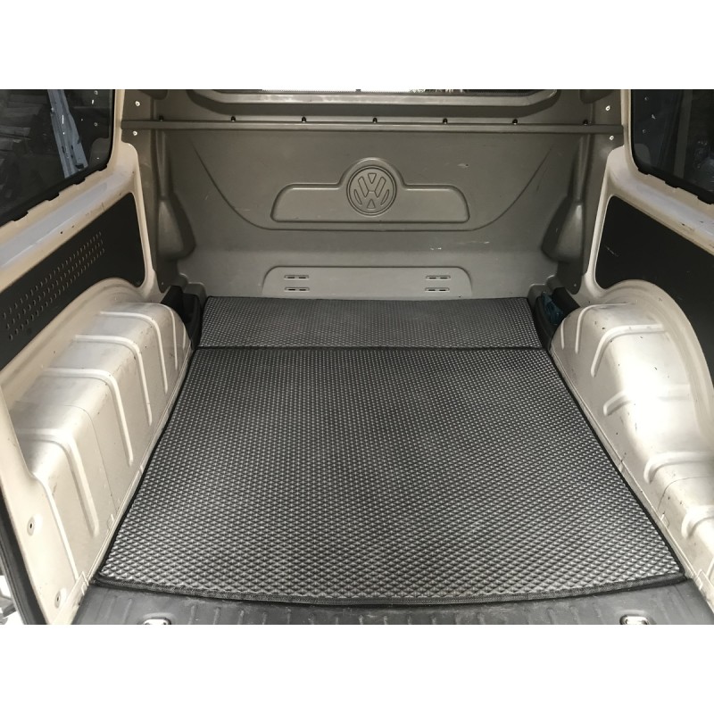 Килимок багажника V1 MAXI (EVA, чорний) для Volkswagen Caddy 2010-2015 рр