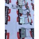 Бокові пороги Bosphorus Grey (2 шт., алюміній) для Range Rover IV L405 2013-2021 рр