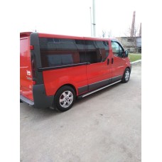 Бокові пороги Maya (2 шт., Алюміній) Довга база для Fiat Talento 2016- рр