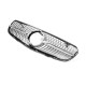 Передня решітка 2015-2019 (Diamond Silver) З місцем під камеру для Mercedes GLC coupe C253
