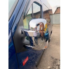 Накладки на дзеркала (2 шт пласт) для Renault Master 2011-2023 рр
