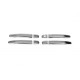 Накладки на ручки (4 шт, нерж) Carmos - Турецька сталь для Mercedes E-сlass W210 1995-2002 рр