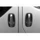 Накладки на ручки (4 шт, нерж) Carmos - Турецкая сталь для Renault Trafic 2001-2015 гг