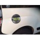 Накладка на лючок бензобака (нерж.) для Citroen Nemo