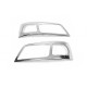 Накладки на передние фары (2 шт, нерж) для Volkswagen T5 Multivan 2003-2010 гг