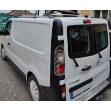 Накладки на стопи (2 шт, пласт) для Nissan NV300/Primastar 2016- рр