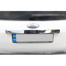 Накладка на кришку багажника (SW, нерж.) Carmos - Турецька сталь для Ford Focus II 2005-2008 рр
