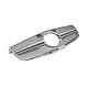Передня решітка AMG Silver (2009-2012) для Mercedes E-сlass W212 рр
