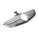 Передняя решетка Diamond Silver (для C63) 2012-2015 для Mercedes C-class W204
