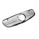 Передня решітка 2015-2019 (Diamond Silver) З місцем під камеру для Mercedes GLC coupe C253
