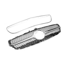 Передняя решетка 2014-2018 (Diamond Silver) для Mercedes CLS C218