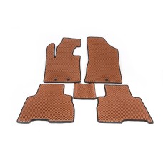 Коврики 2012-2014 (EVA, кирпичные) для Kia Sorento XM