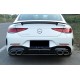 Задній дифузор з насадками GT63 для Mercedes CLS C257 2018- рр
