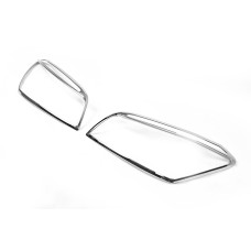 Накладка на фари 2009-2010 (2 шт., пласт) для Toyota Rav 4 рр
