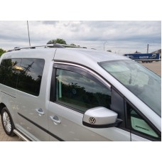 Вітровики з хромом (2 шт, Niken) для Volkswagen Caddy 2015-2020 рр