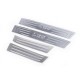 Накладки на пороги Carmos V1 (4 шт, нерж) для Hyundai IX-35 2010-2015 рр