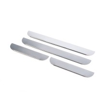 Накладки на пороги Carmos (4 шт, нерж) для Toyota Rav 4 2006-2013 рр