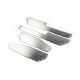 Накладки на внутренние пороги OmsaLine (4 шт, нерж) для Volkswagen Amarok 2010-2022 гг