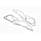 Накладки на стопи (2 шт., пласт) для Mazda 6 2003-2008 рр