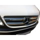 Накладки на решетку (2006-2013, нерж) Carmos - Турецкая сталь для Mercedes Sprinter W906
