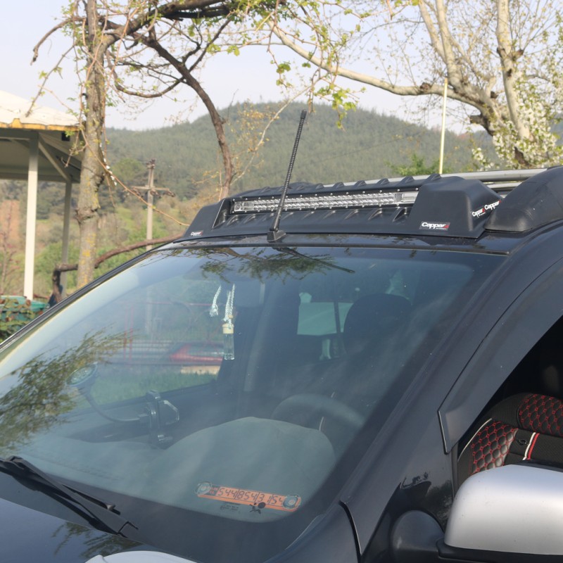 Козирок вітрового скла V3 (LED) для Isuzu D-Max 2019- рр
