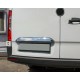 Хром планка над номером (нерж) OmsaLine - Італійська нержавійка для Mercedes Sprinter W907/W910 2018- рр
