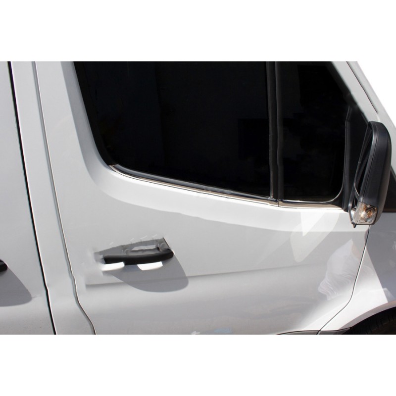 Окантовка вікон (4 шт) для Mercedes Sprinter W907/W910 2018- рр