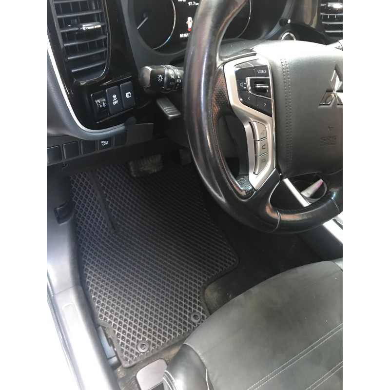 Килимки EVA P-HEV (чорні) для Mitsubishi Outlander 2012-2021 рр