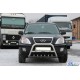 Кенгурятник WT003 (нерж.) d60 з написом для Chery Tiggo 1