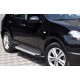 Бокові пороги X5-тип (2 шт., алюмін. профілю.) для Chery Tiggo 1
