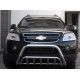 Передня дуга WT002 (нерж.) для Chevrolet Captiva 2006-2019 рр
