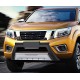 Дифузор на передній бампер (пластик) для Nissan Navara/NP300 2016- рр