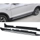 Бокові пороги ОЕМ V3 (2 шт., алюміній) для BMW X4 F-26 2014-2018 рр