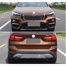 Передняя и задняя накладки (2 шт) для BMW X1 F-48 2015-2022 гг