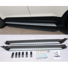 Боковые подножки V1 (2 шт) для Hyundai Creta 2014-2020 гг