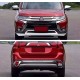 Передняя и задняя накладки (2 шт, 2016-2025) для Mitsubishi Outlander