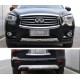 Передня і задня накладки (2 шт) для Infiniti QX60 2016-2021 рр