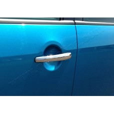 Накладки на ручки OmsaLine (4 шт, нерж) для Citroen C-4 Picasso 2013-2022 рр
