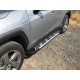 Боковые пороги Sunrise (2 шт., алюминий) для Toyota Rav 4 2019- гг