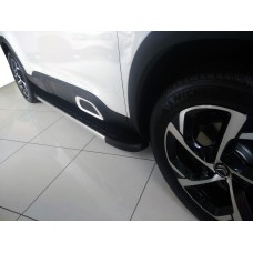 Бокові пороги Duru (2 шт., алюміній) для Peugeot 3008 2016-2023 рр