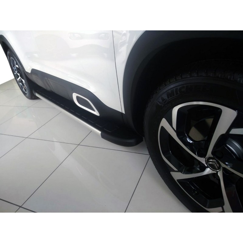 Бокові пороги Duru (2 шт., алюміній) для Peugeot 3008 2016-2023 рр