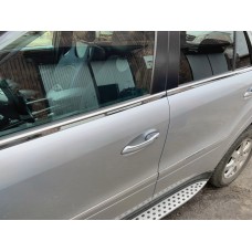 Зовнішня окантовка вікон (4 шт, нерж) Carmos - Турецька сталь для Mercedes ML W164